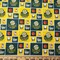 NBA Licensed Seattle Super Sonics Throwback Cotton Fabric by the Yard